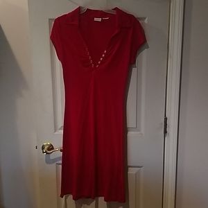 Red dress